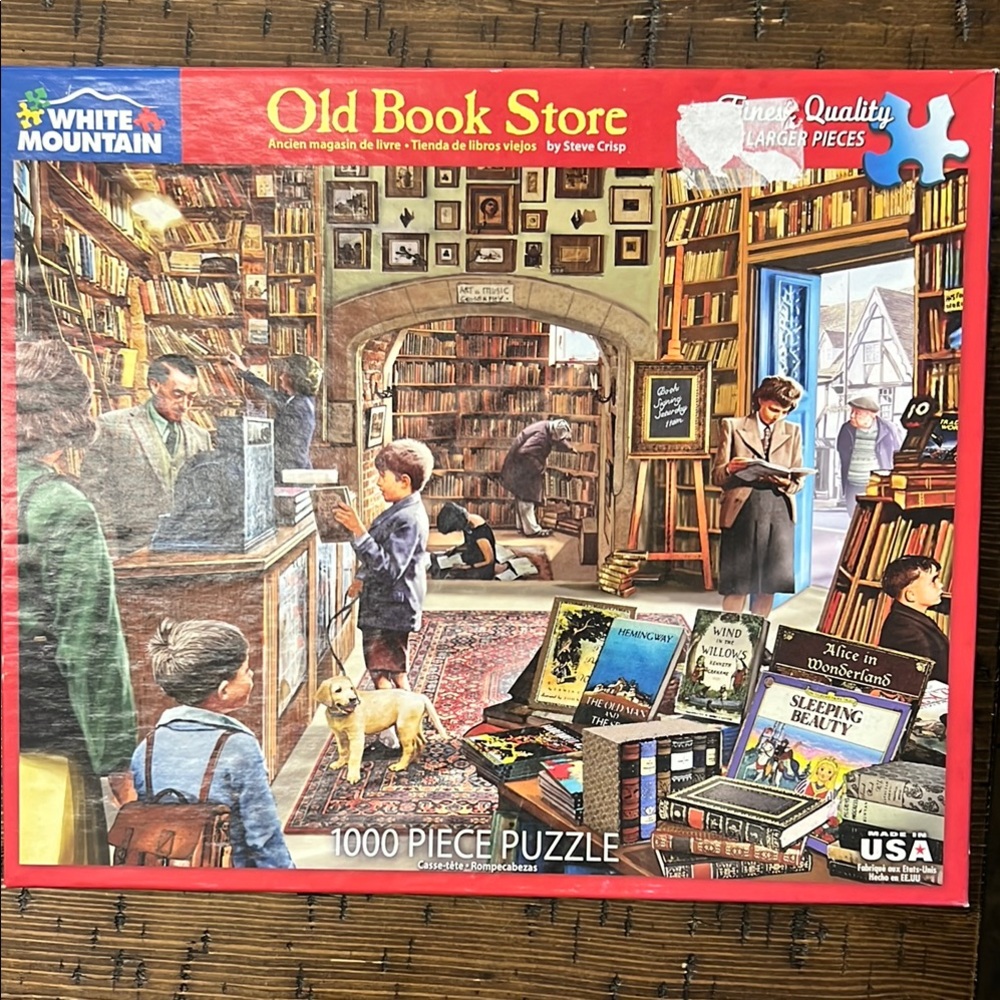 White Mountain Old Book Store Puzzle